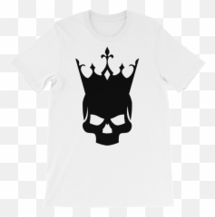 Unisex Short Sleeve - Skull With Crown Silhouette Full Dont Fuck Me I Will Cry Shirt png