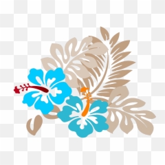 Tropical Flower Png Svg Clip Art For - Hibiscus
