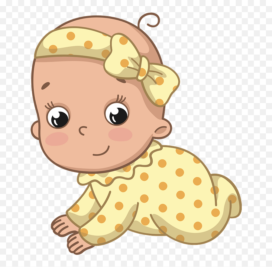 Baby Girl Clipart - Baby Girl Clipart Free Png,Girl Clipart Transparent