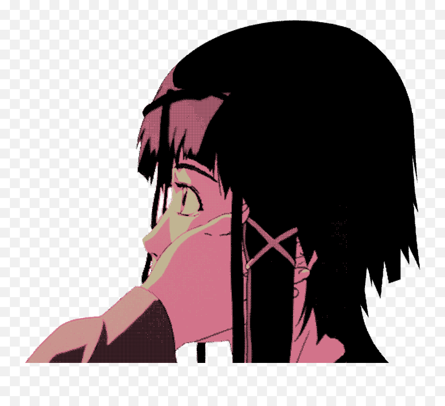 100 Serial Experiments Lain Tumblr Sad - Transparent Background Gif Anime  Png,Anime Png Gif - free transparent png images 