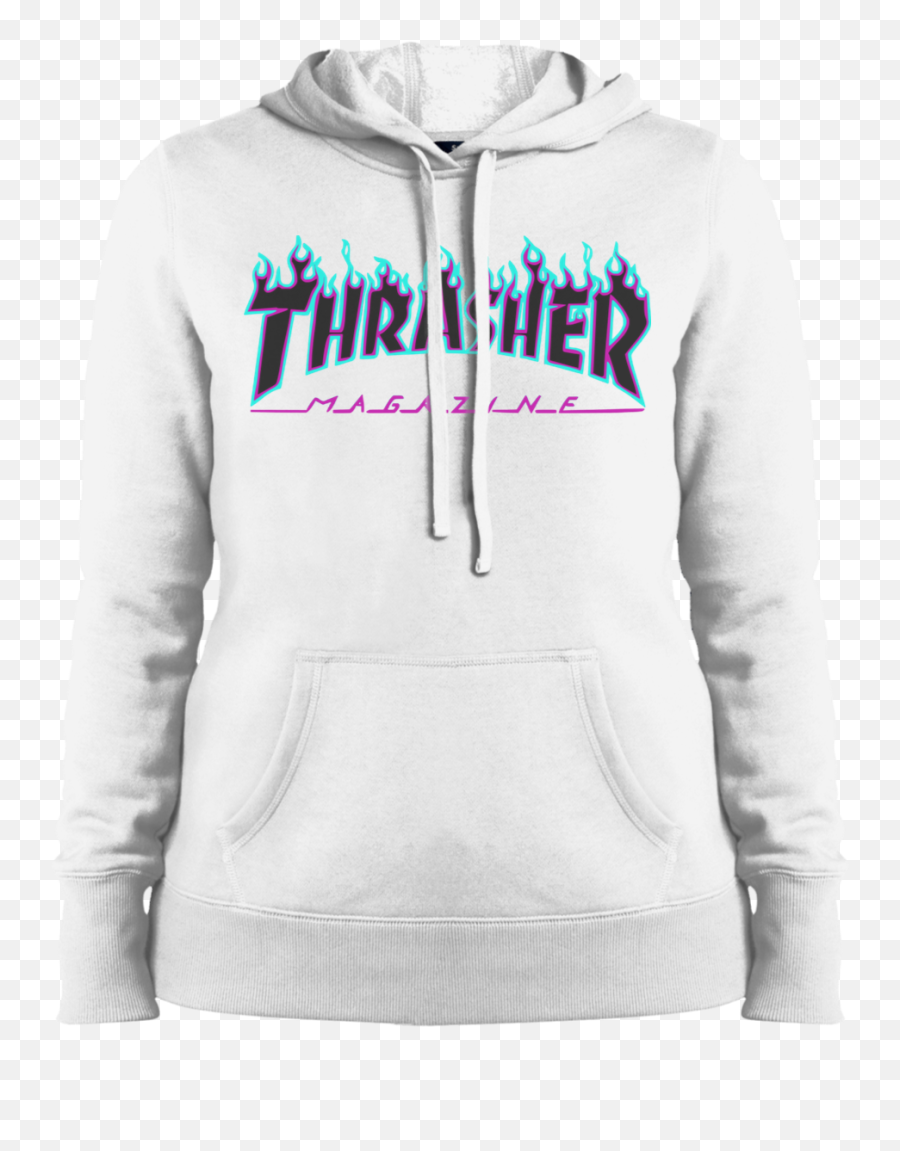 Download Thrasher Puple Flame Logo Png Sweatshirt