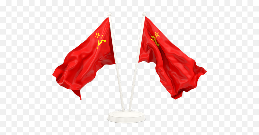 Two Waving Flags - South Korea And Taiwan Flag Png,Soviet Union Png