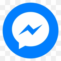 Chat Messenger Calling Chatting Icon - Round Facebook Messenger Icon Png,Chat Icon Png