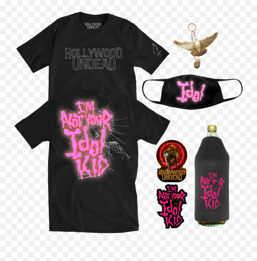 Not Your Idol Tee Bundle - Hollywood Undead Idol Png,Hollywood Undead Logo