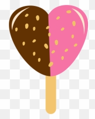 Photo By Daniellemoraesfalcao - Ice Cream Heart Png Ice Cream Clip Art,Popsicles Png