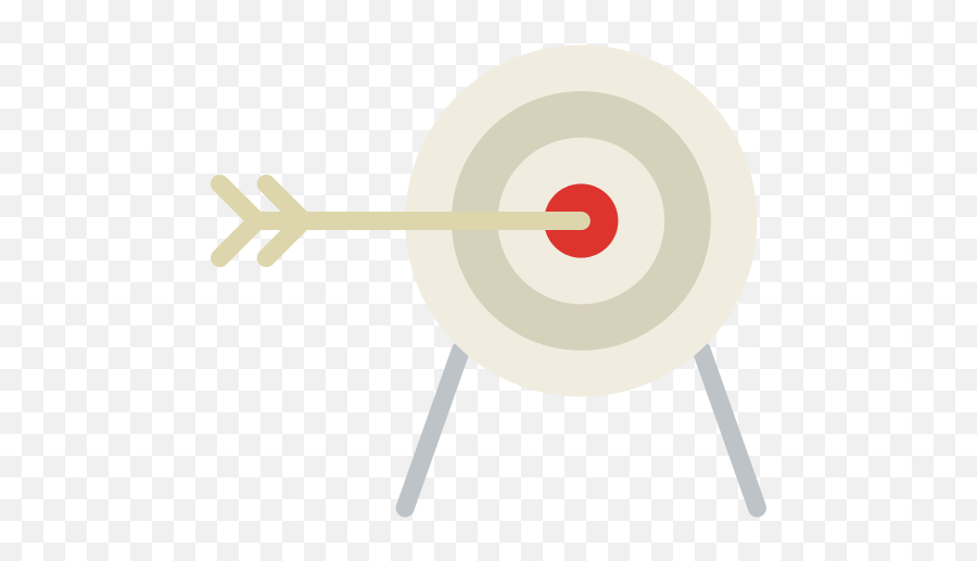 Archery Target Png Icon 2 - Png Repo Free Png Icons Circle,Bow And Arrow Transparent Background