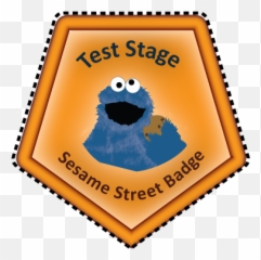 Test Sesame Street Badge Dt Philly - Happy png