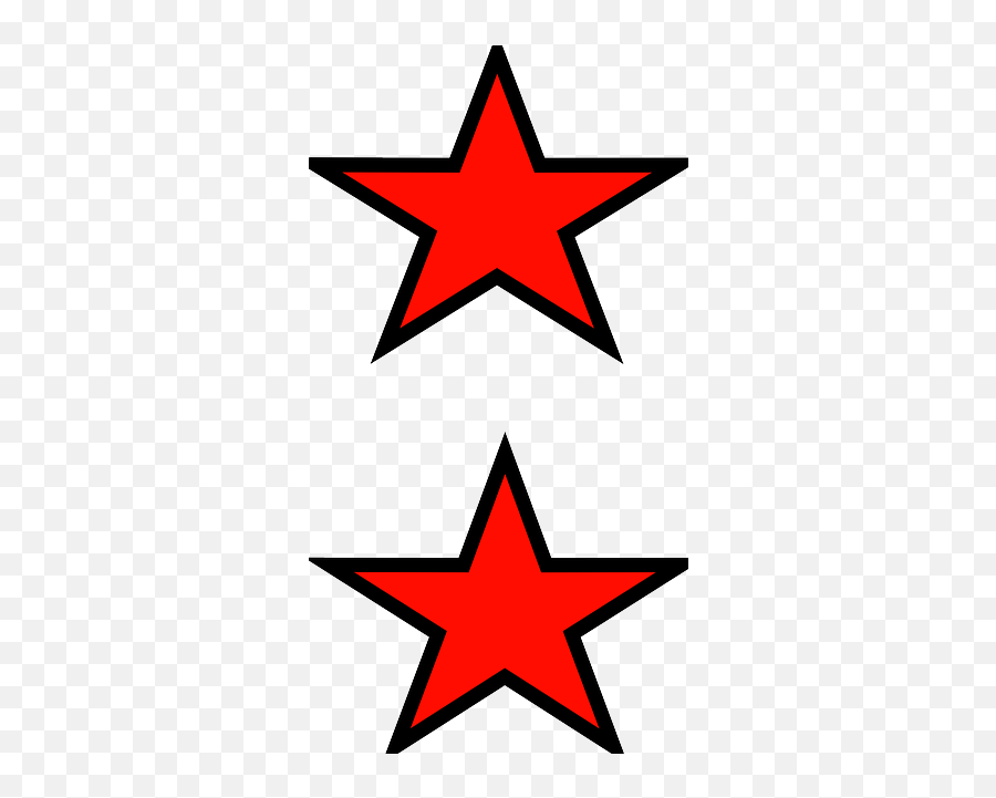 red star clipart png