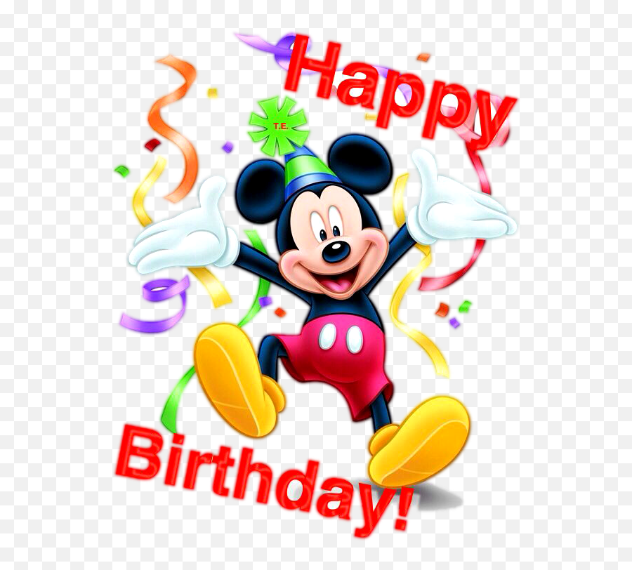 Mickey Mouse Png Images Hd - Happy Birthday Mickey Mouse,Png Animation