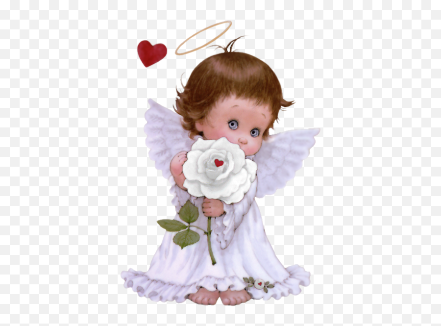 Angel Images Pictures - Angel With Rose Png,Baby Angel Png