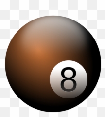 Eight Ball Billiard - Numeros Com Bolas De Sinuca Png,Magic 8 Ball Png