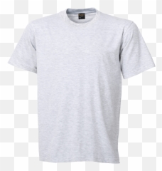 Free Melange White Tshirt Clean - Portwest Png,White T Shirt Transparent