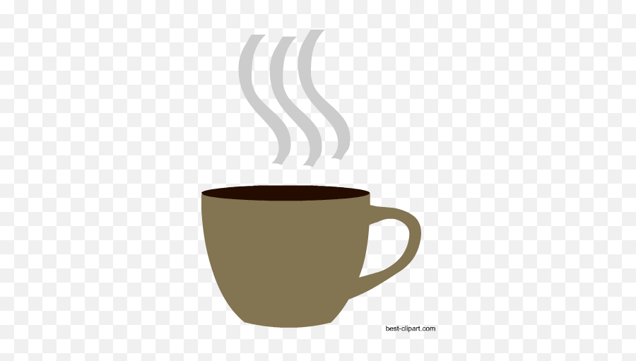 Free Coffee Mugs And Beans Clip Art Images - Coffee Clipart No Steam Png,Cup Of Coffee Transparent Background