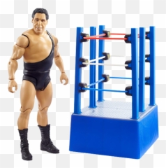 Wrestlemania Iii Andre The Giant Figure Wwf Wwe Wrestling Ring Cart Icon - png