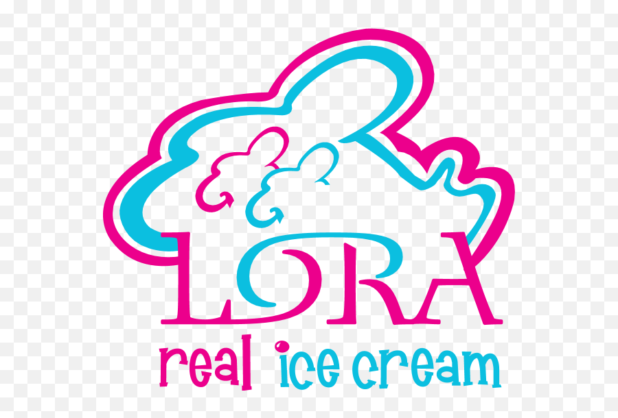 Lora Ice Cream Logo Download - Logo Icon Png Svg Ice Cream,Icecream Icon