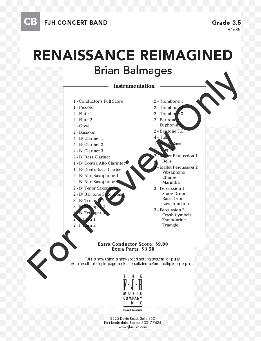 Renaissance Reimagined By Brian Balmages Jw Pepper Sheet - Dot Png,Renaissance Icon