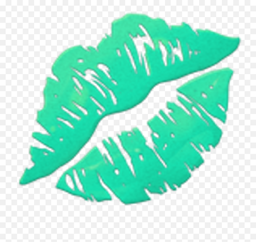 Emoji Sticker - Transparent Emoji Kiss Lips Clipart Full Kiss Lips Emoji Png,Kiss Transparent