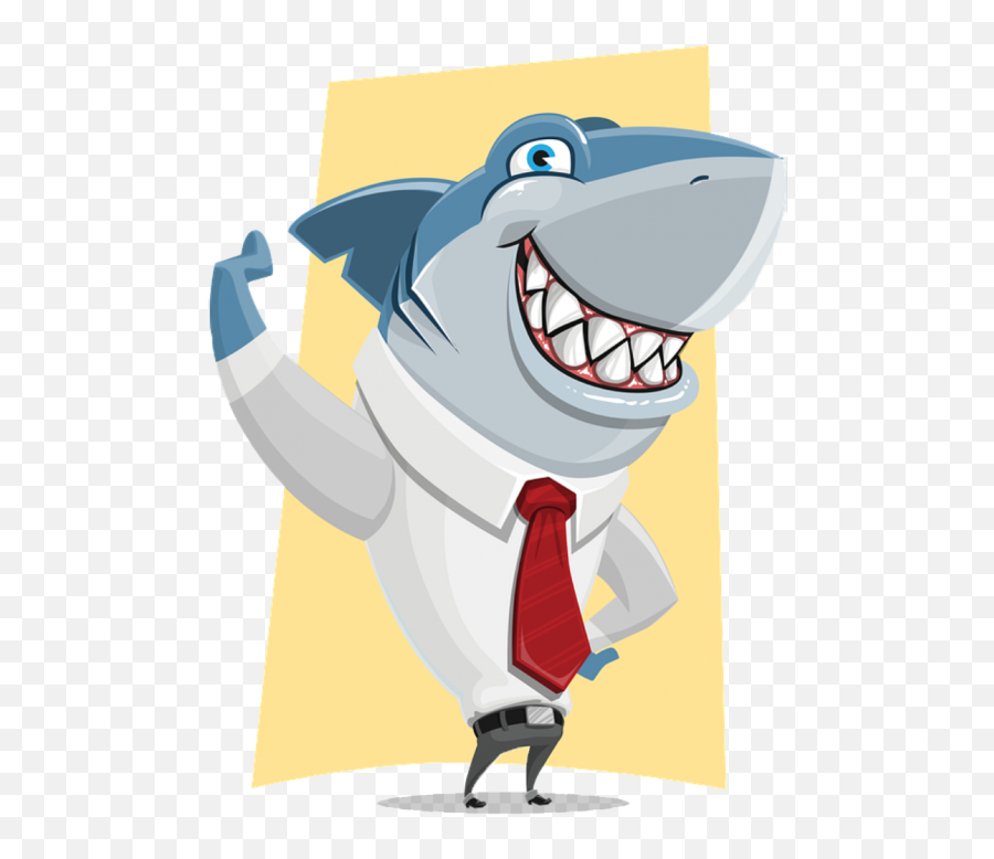Download Shark - Funny Shark Clipart Png Png Image With No Shark Cartoon  Png,Shark Clipart Transparent Background - free transparent png images -  