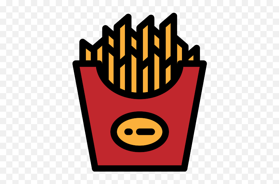 French Fries Vector Svg Icon 47 - Png Repo Free Png Icons Junk Food Png Black And White,Fries Icon