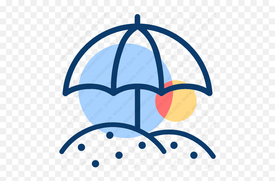 Download Umbrella Vector Icon Inventicons - Umbrella Line Vector Png,Umbrella Icon Png