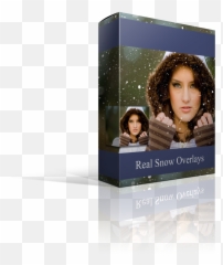 Real Snow Overlays - Girl png