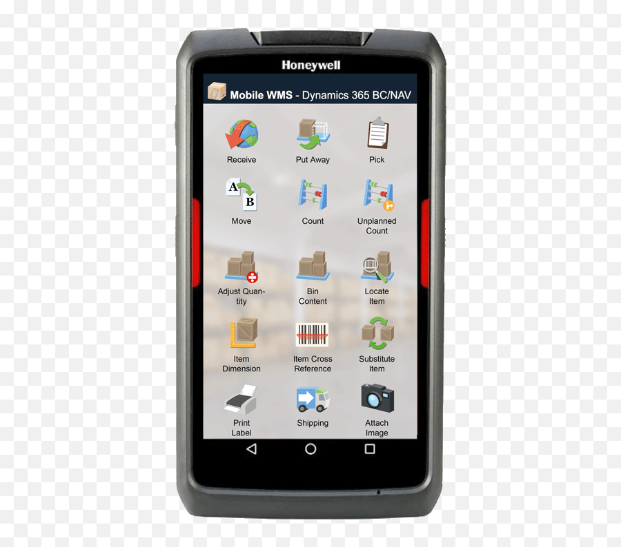 Mobile Computers For Warehouse Management With Wms - Dynamics 365 Wms Mobile Png,Kyocera Hydro Icon Phone Cases