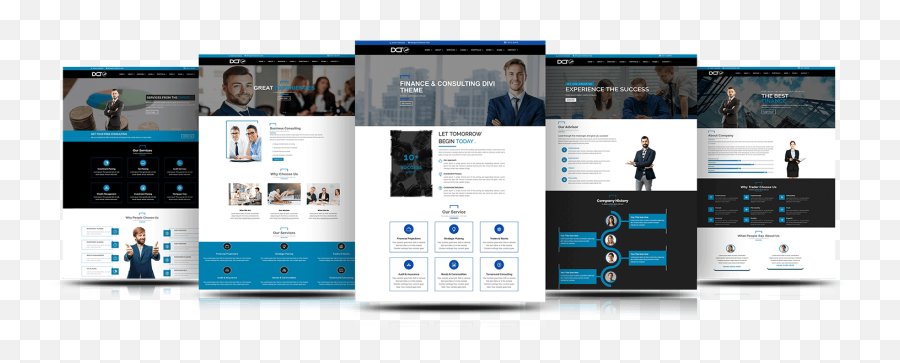 Divi Finance U0026 Consulting Multipurpose Child Theme - Vertical Png,Divi Change The Testimonial Icon