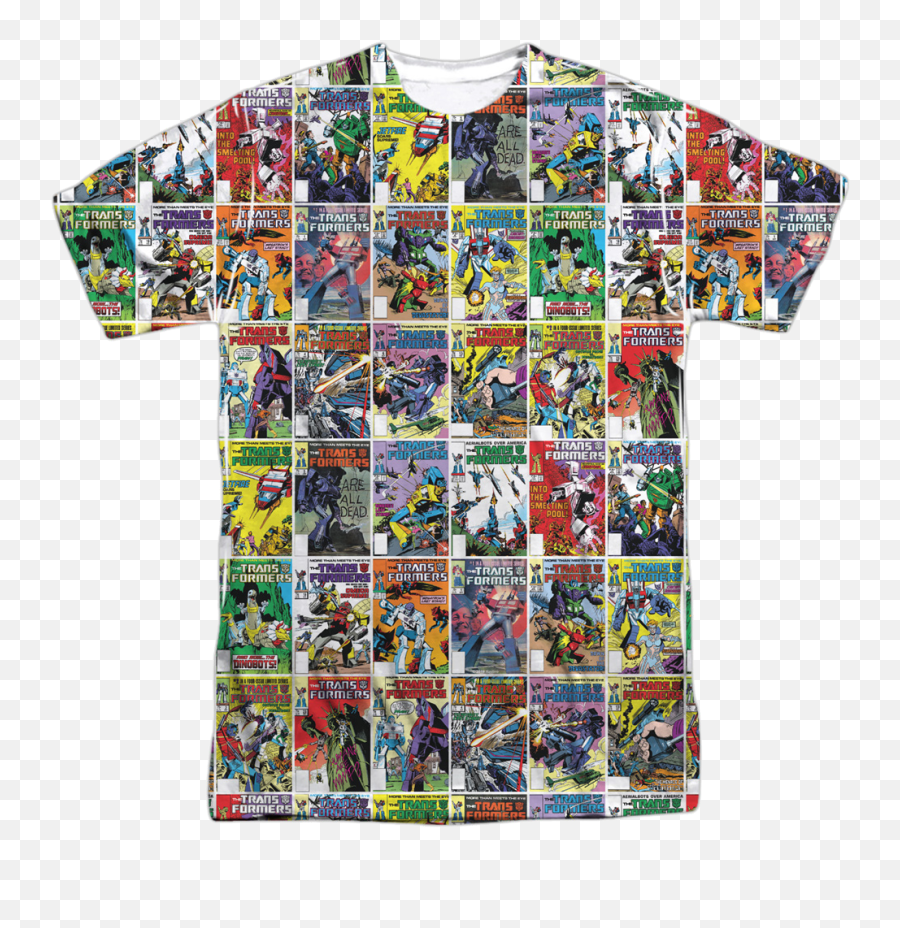 Comic Book Covers Transformers T - Shirt Justice League Png,Comic Book Explosion Png