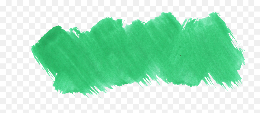 37 Green Watercolor Brush Stroke - Brush Png Green,Green Background Png