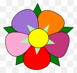 Library Of Flower Picture 5 Petals Png Files Clipart - Flower With Five Petals