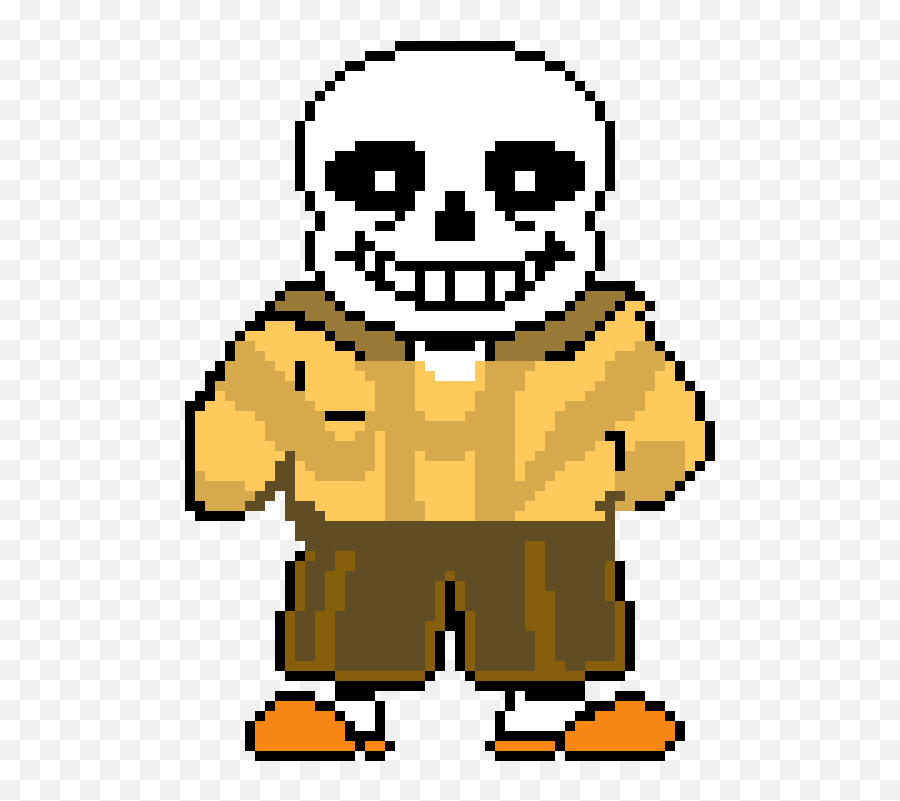 Asylum Sans Sprite - Sans Had To Do It To Em Clipart Full Sans Pixel Art Png,Sans Head Png