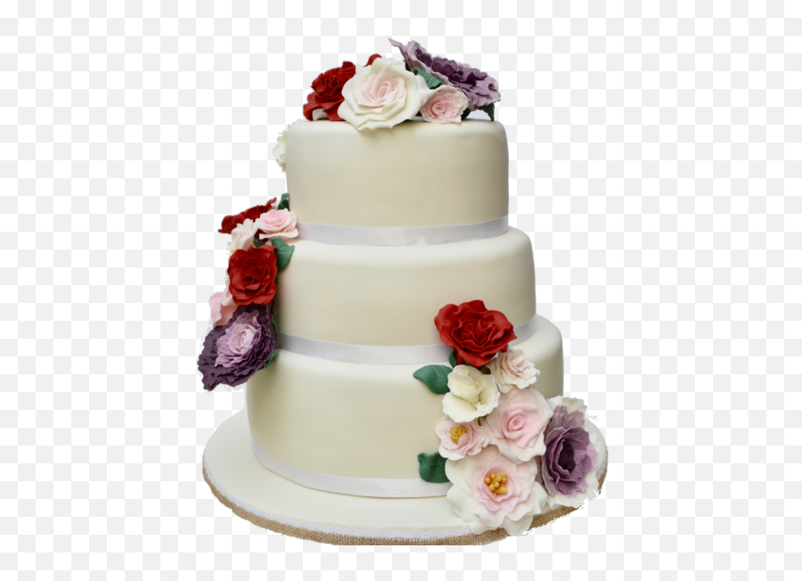 3 Tier Wedding Cake - Big Cake Images Hd Png,Cake Transparent
