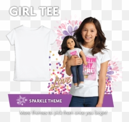 Create Your Own Custom Doll Girl - Girl Png,American Girl Png