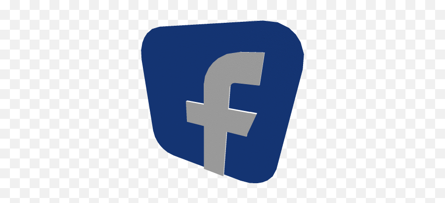 Facebook Logo - Roblox Cross Png,Facebook Logo