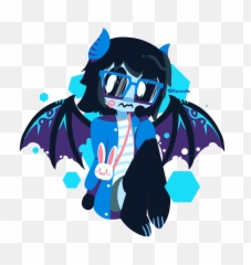 Demon Png - Blue Demon Cartoon 2458309 Vippng