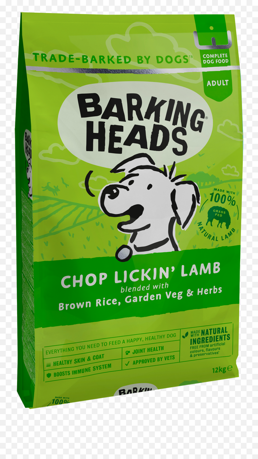 Barking Heads Chop Lickinu0027 Lamb - 12 Kg Barking Heads Dry Dog Food Png,Lamb Png