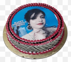 Photo Birthday Cake - png