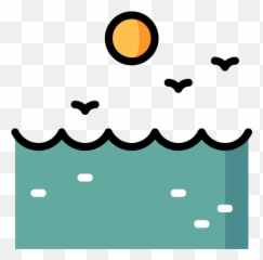 Ocean Wave Icon - Svg png