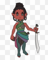 Oc Chibi Hobgoblin Bladesinger - Gaz Imgur Hobgoblin Bladesinger Png,Hobgoblin Png