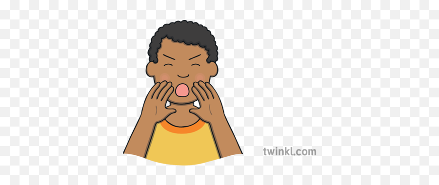 Person Yelling Illustration - Twinkl Cartoon Png,Yelling Png
