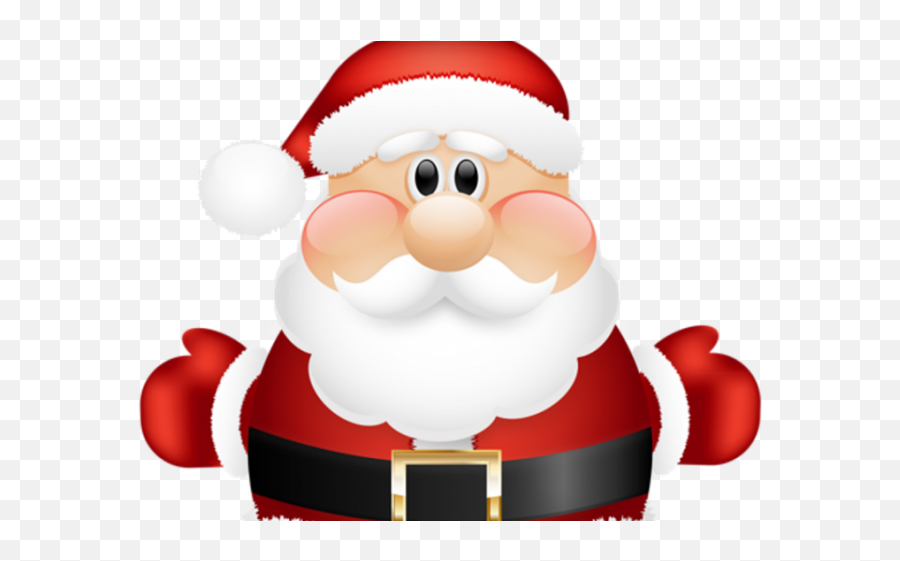 Santa Claus Clipart Golfing - Santa Claus Clipart Christmas Printable Cute Santa Claus Png,Santa Transparent Background