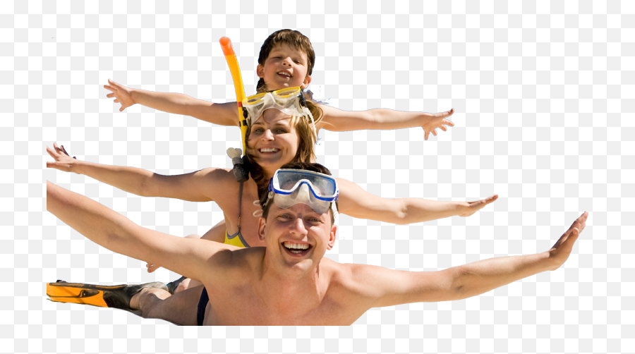 Download Family Beach Png Transparent Image With No - Kids Beach Transparent Background,Beach Transparent