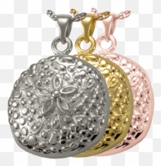 Wholesale Cremation Jewelry Sand Dollar - Locket Png,Sand Dollar Png