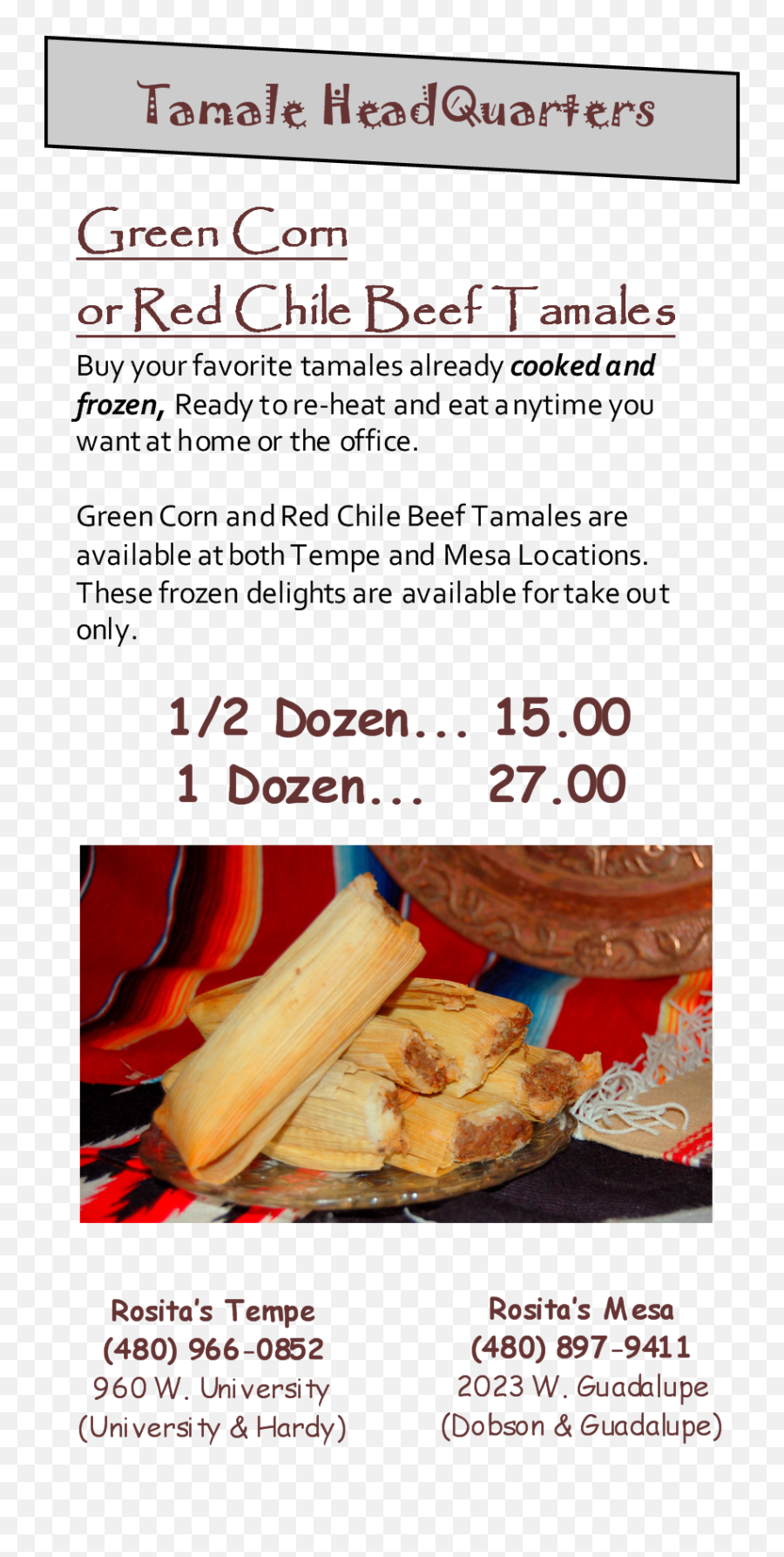 Print Your Holiday Tamale Order Form - Blooming Buds Play School Png,Tamales Png