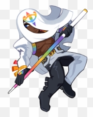 Baiken Guilty Gear Art Clipart - Guilty Gear Venom Art Png,Guilty Gear Logo