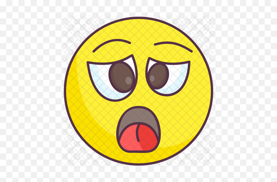 Worried Emoji Icon Of Colored - Smiley Png,Worried Emoji Png
