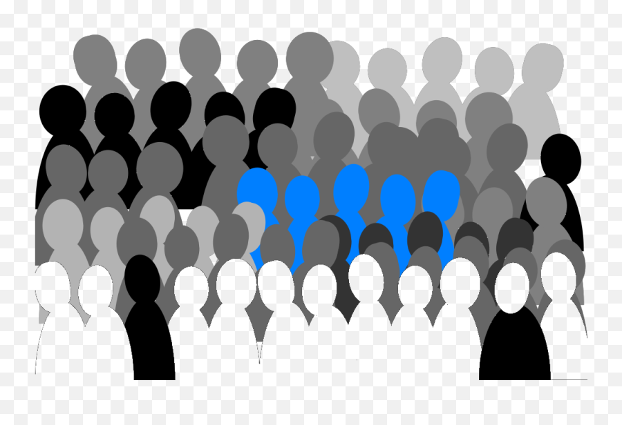 Crowd Png Svg Clip Art For Web - People Clipart Transparent Background,Crowd Png