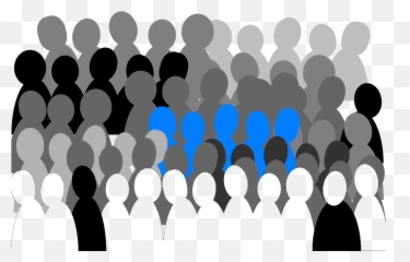Crowd Png Svg Clip Art For Web - People Clipart Transparent Background