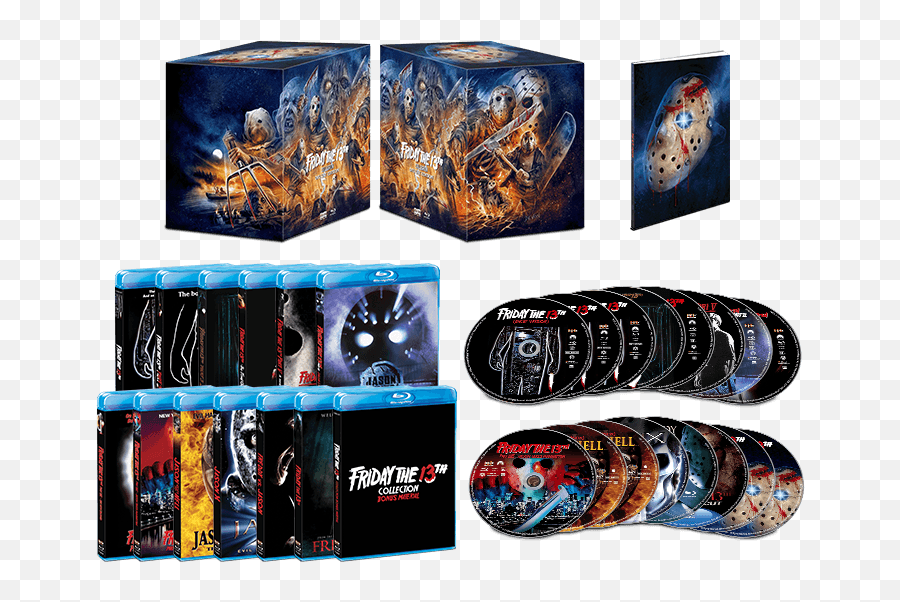 Friday The 13th Collection - Scream Factory Friday The 13th Box Set Png,Friday The 13th Logo Png