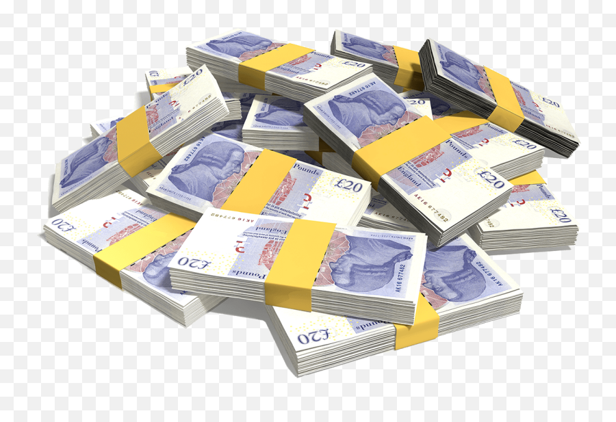 Download Hd Pile Of Cash - Briefcase Of Money Pounds Pile Of Cash Pounds Png,Money Pile Png